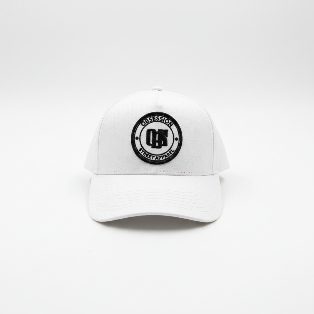Obsession White A Frame Hat
