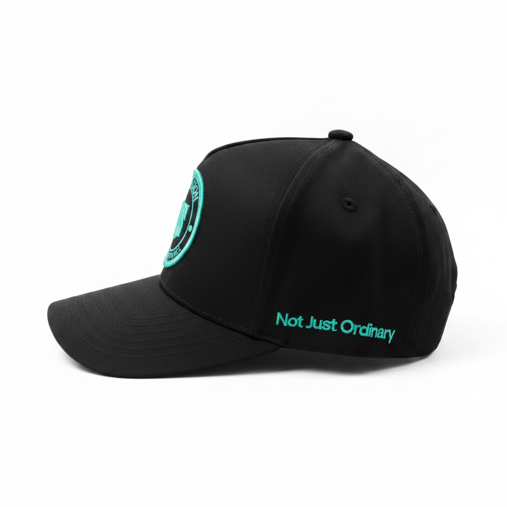 Obsession Street Apparel Black Cap Side - Not Just Ordinary