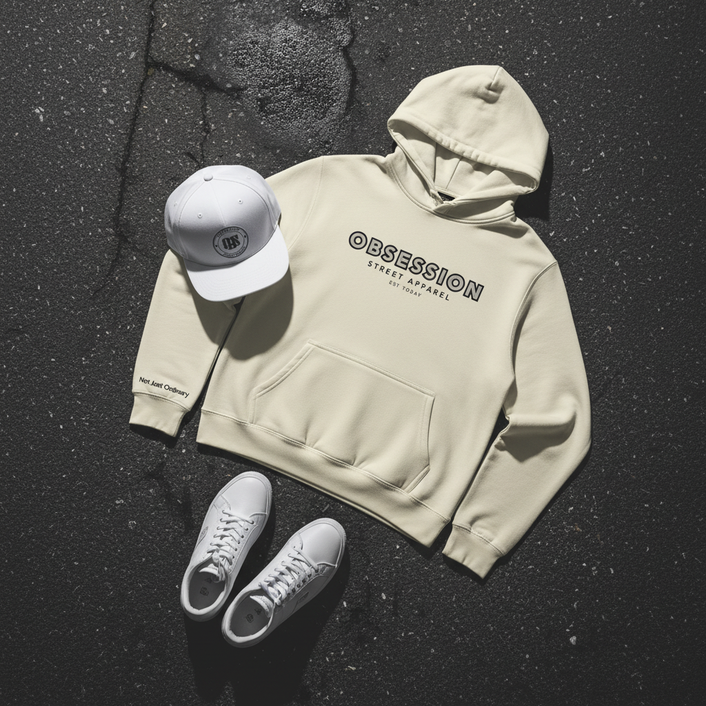 Obsession Street Apparel Full Flat Lay