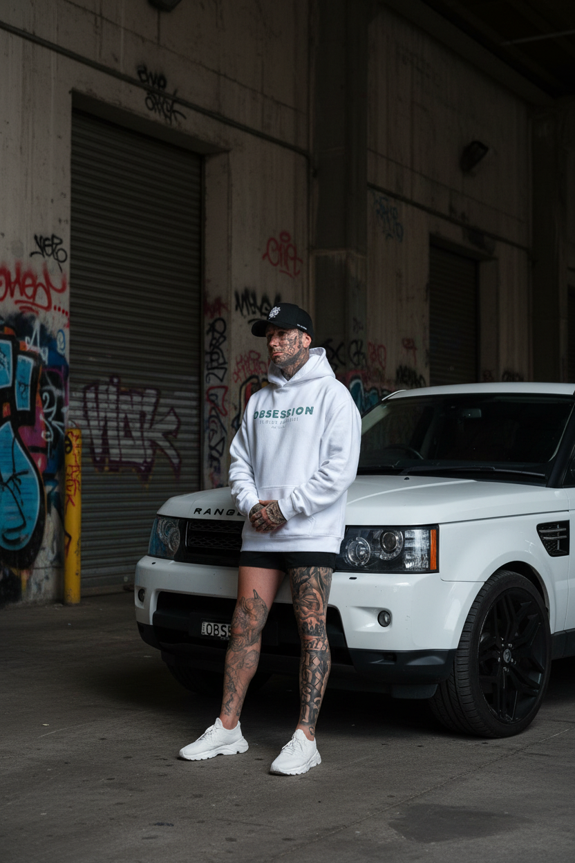 Obsession Street Apparel - Industrial Lifestyle Shot